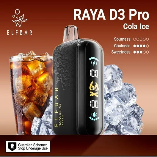 Elf Bar Raya D3 Pro 30K – Cola Ice - Vape Shop Gurgaon
