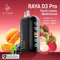 Elf Bar Raya D3 Pro 30 K – Peach Lychee Blackcurrant - Vape Shop Gurgaon