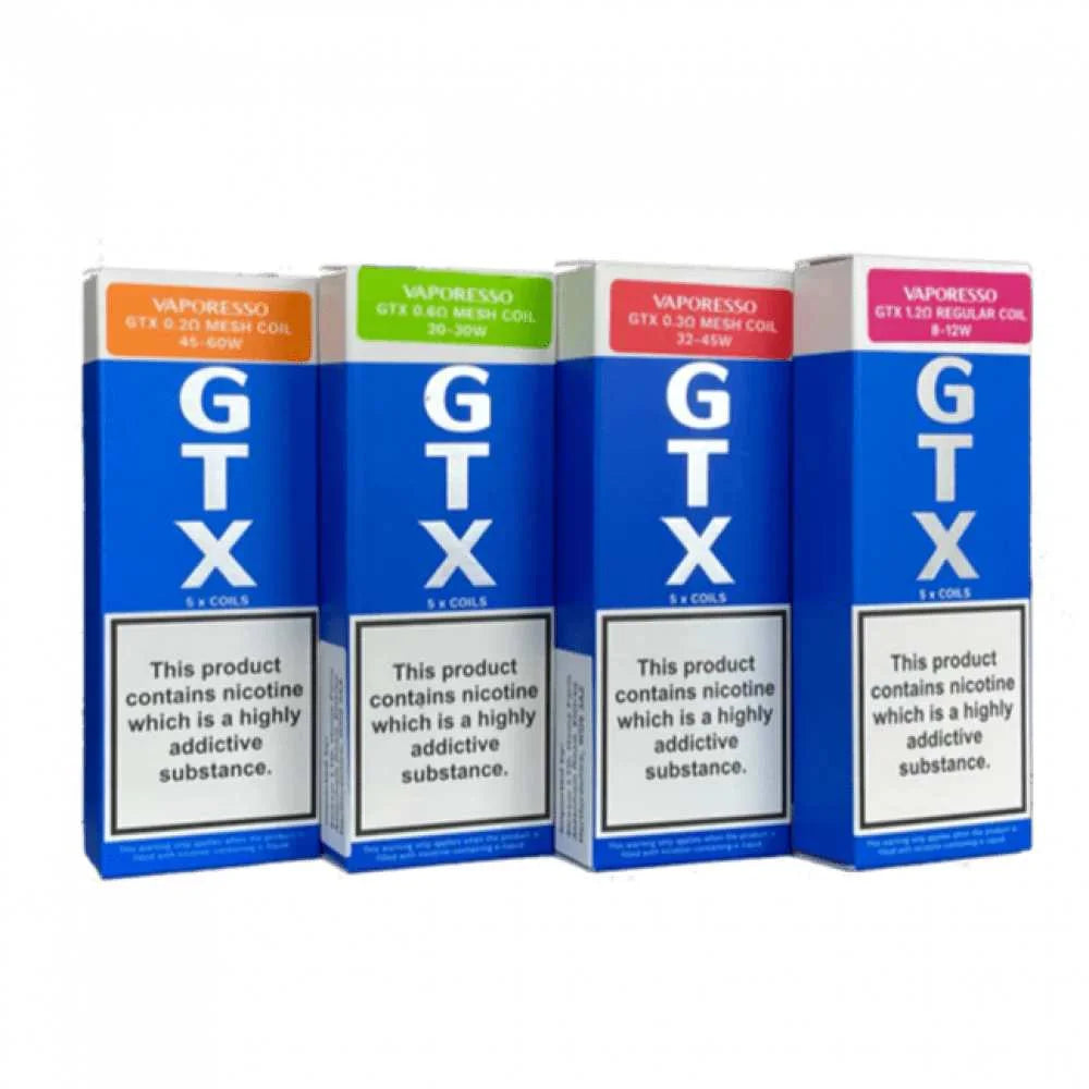 Vaporesso GTX Replacement Coil Series (5-Pack) - Vape Shop Gurgaon