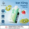 Elf Bar Ice King – Strawberry Kiwi Ice – 30K - Vape Shop Gurgaon