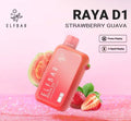 ELF BAR RAYA D1 – Strawberry Guava - Vape Shop Gurgaon