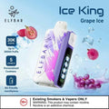 Elf Bar Ice King – Grape Ice 30K - Vape Shop Gurgaondesign.