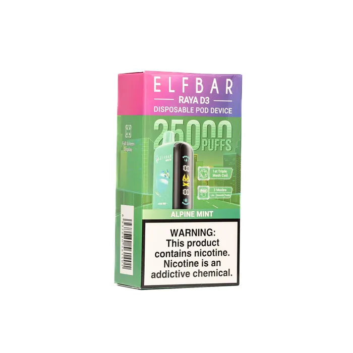 Elf Bar Raya D3 – Alpine Mint 25000 - Vape Shop Gurgaon