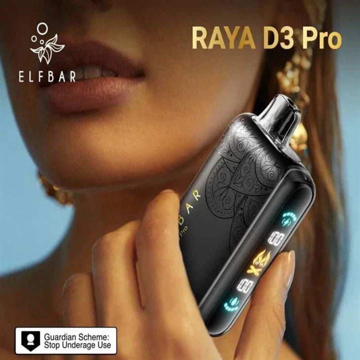 Elf Bar Raya D3 Pro 30K – Blackberry Ice - Vape Shop Gurgaon