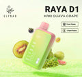 ELF BAR RAYA D1 – Kiwi Guava Grape - Vape Shop Gurgaon