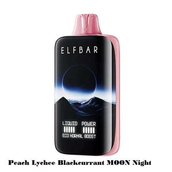 Elf Bar MoonNight 40K – Peach Lychee Blackcurrant - Vape Shop Gurgaon - Vape Shop Gurgaon