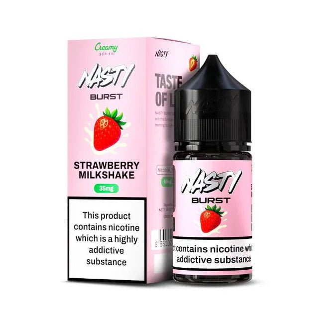 Nasty Burst Nic Salts – Strawberry Milkshake - Vape Shop Gurgaon