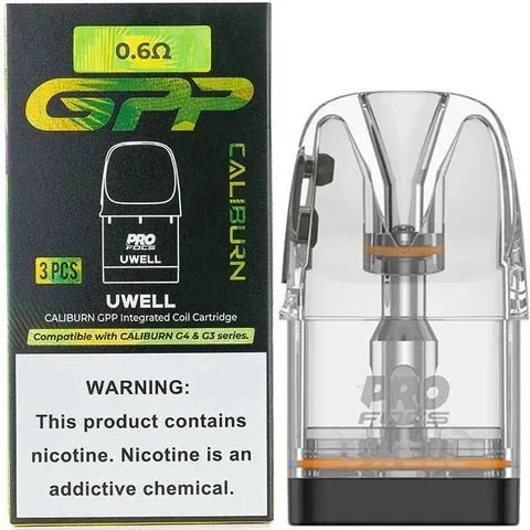Uwell Caliburn GPP Replacement Pod (0.6Ω) - Vape Shop Gurgaon