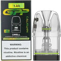 Vape shop Gurgaon Uwell Caliburn GPP replacement pod with 1.2Ω coil for enhanced flavor and vapor production.